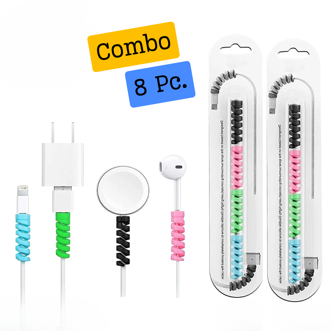 8 pc Cable Protectors