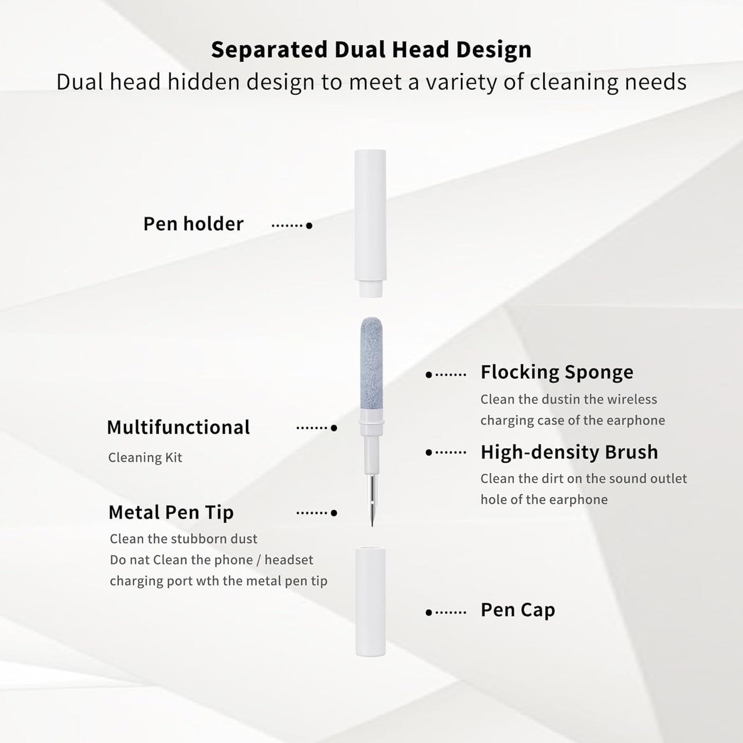 3 in 1 Cleaning Pen for Mobile, TWS