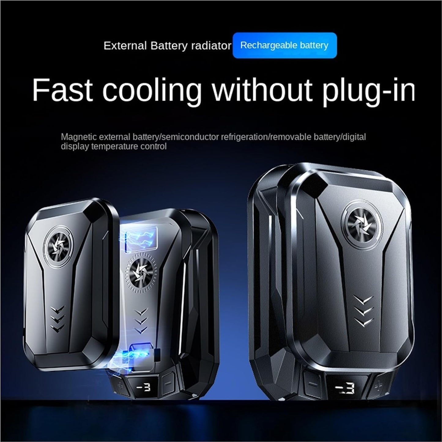 Mobile Cooling Pad With battery