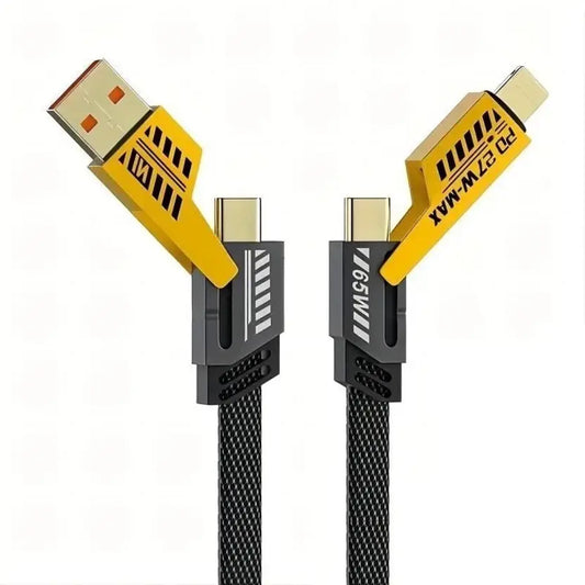 4-in-1 Cable 1 m Metal USB Type C 