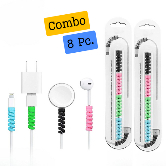 8 pc Cable Protectors