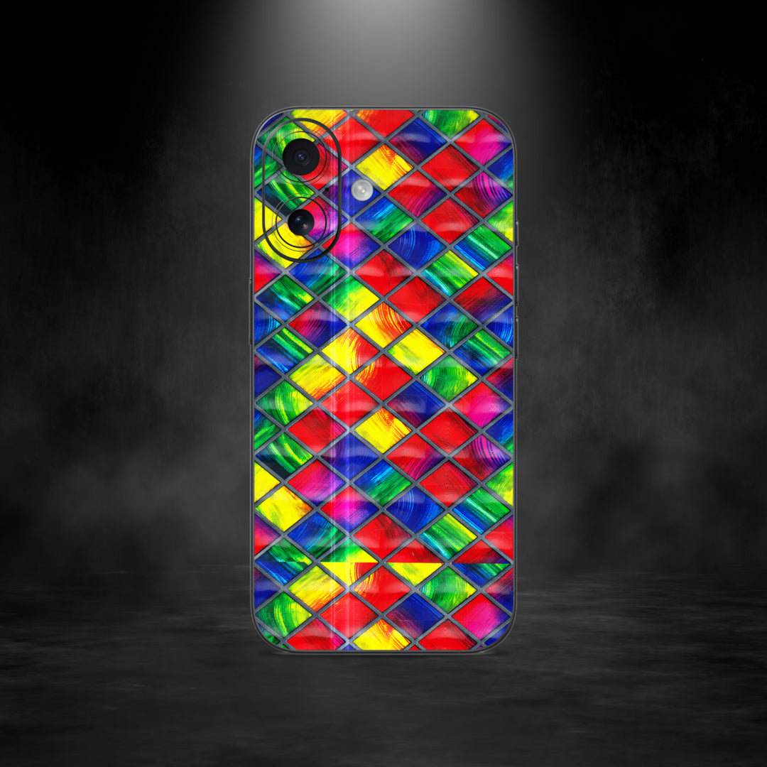 Coloured Window Mobile Skin