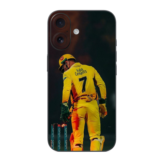MS Dhoni Mobile Skin Wrap