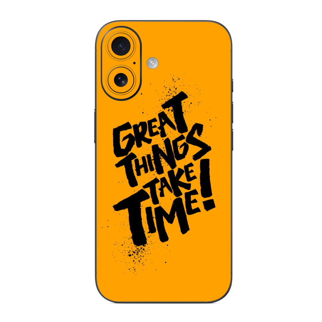 Motivational Qoute Mobile Skin Wrap