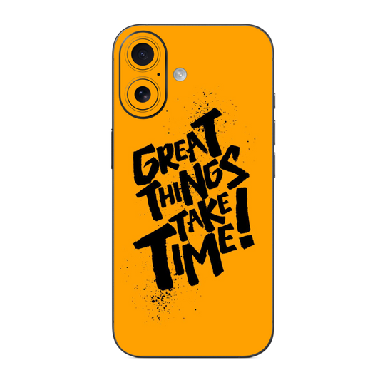 Motivational Qoute Mobile Skin Wrap