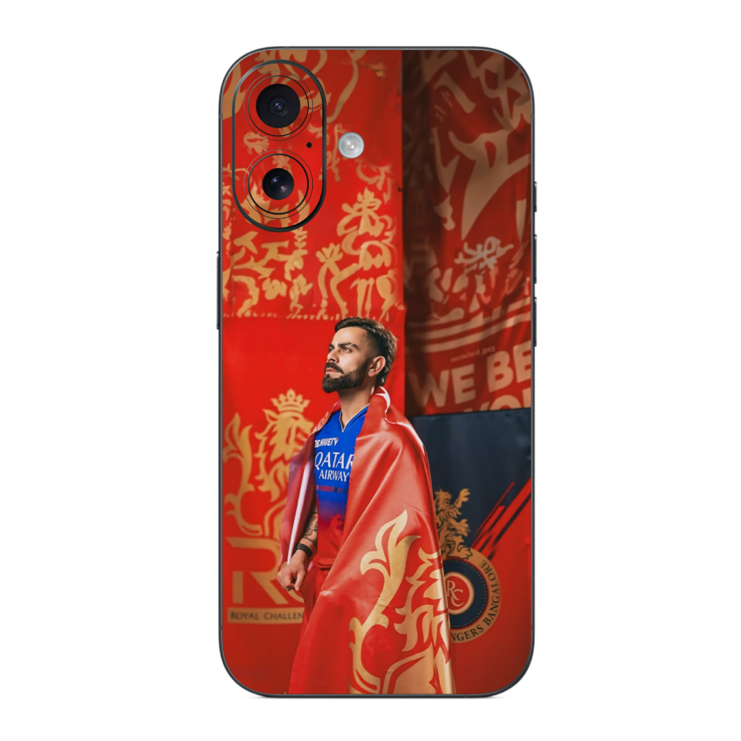 Virat Kohli mobile skin wrap