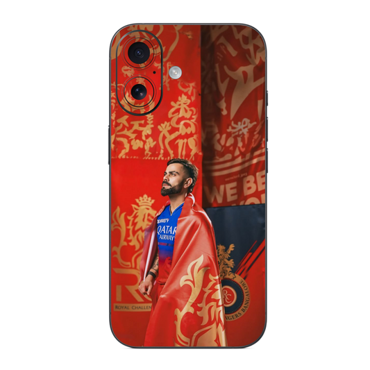 Virat Kohli mobile skin wrap