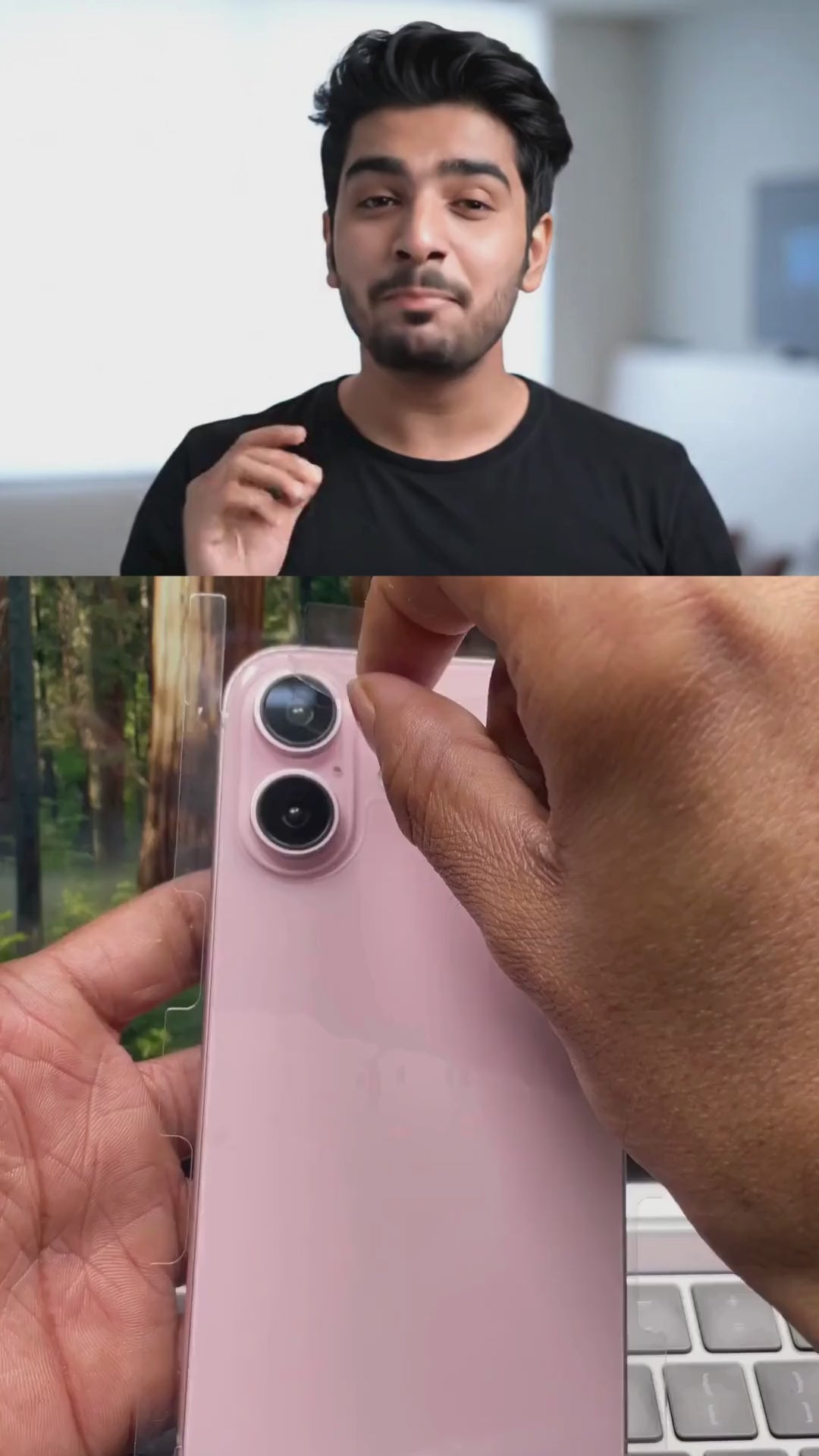 Transparent Clear Mobile Skin Wrap - (Installation Kit Included) How to Apply
